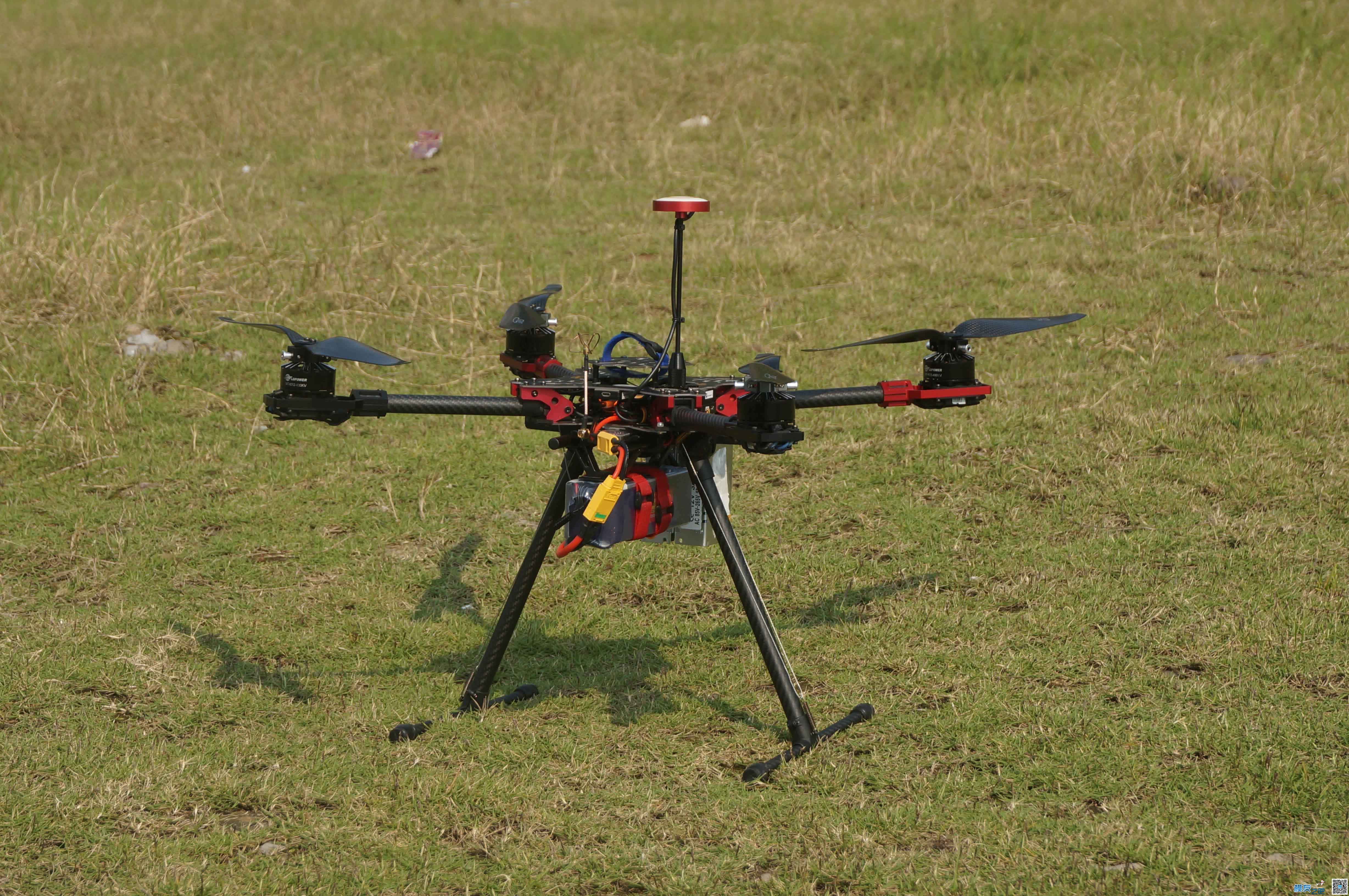 魔友聚会 带上新搭建的T580X4 首飞过载测试 电池,云台,三轴,gopro 作者:Sylviaxd 7809 