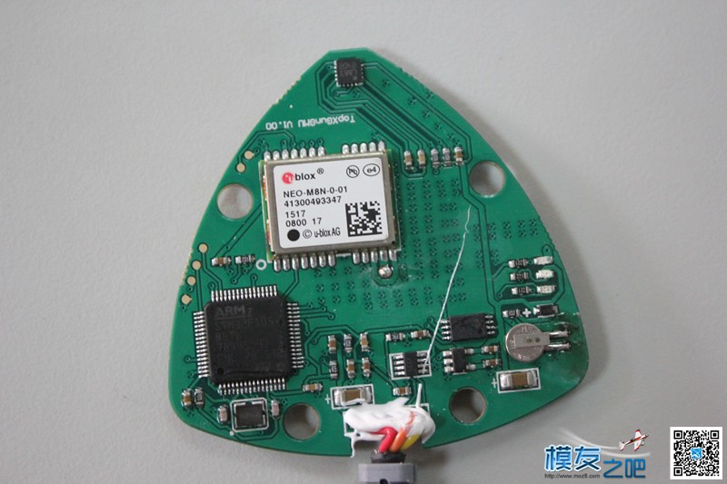 拓攻 T1 飞控 图文测试系列之二 ：拆机评测 天线,飞控,开源,地面站,GPS 作者:sdasus 4629 