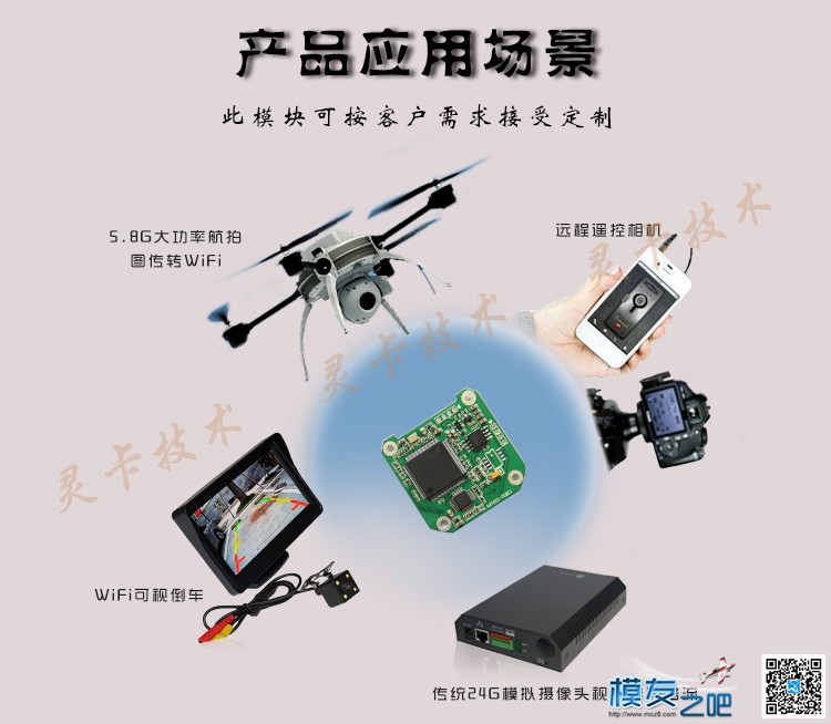 WIFI图传模块 LC329 图传,常用wifi模块,wifi模块大全 作者:linkcard 7556 