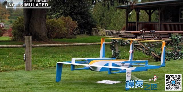 亚马逊展示新型快递无人机：混合设计 时速近90公里 无人机,固定翼,直升机,四轴 作者:飞来峰 2302 