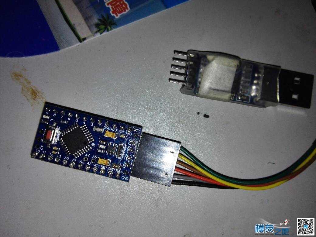 新手课堂，DIY15元APM、PIX超声波  作者:gzjkym 367 
