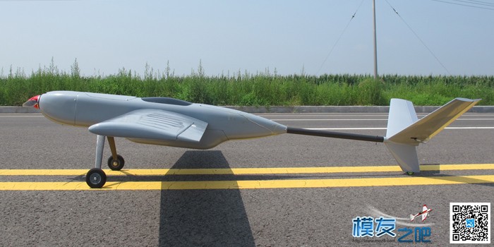HuGin新品Swallow燕子2.6米M 前驱航拍FPV载机轻木大型无人机碳管 无人机,新品 作者:Davidleyli 721 