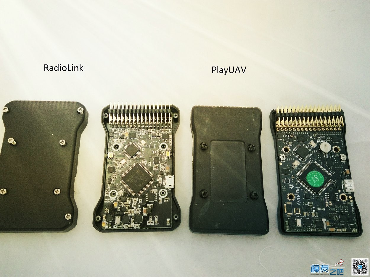 Pixhawk外观和控板比较 RadioLink VS PlayUAV 电池,航拍,四轴,GPS,payne 作者:payne.pan 3425 