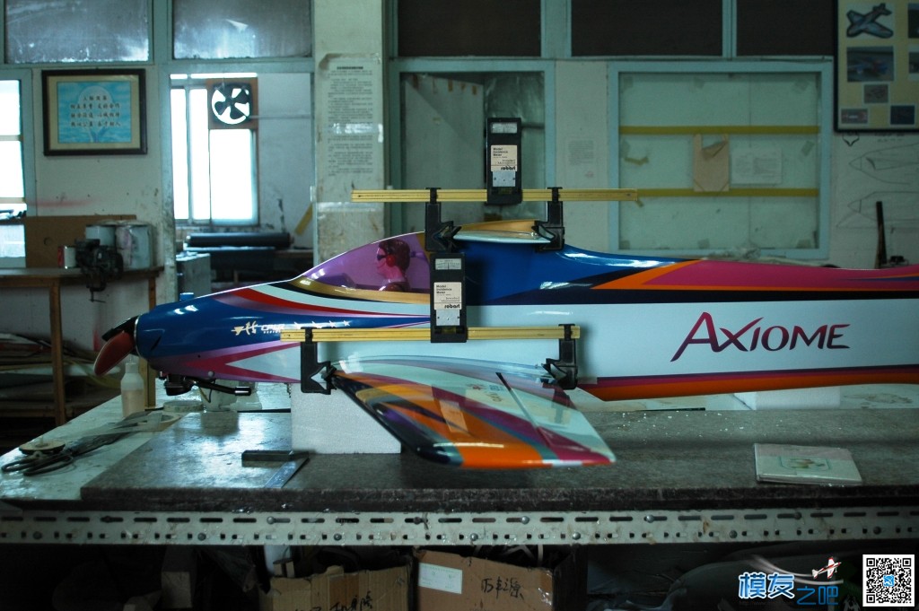 F3A模型飞机安装角测量经验分享之 Axiome110 GP安装角数据  ... 测量,模型 作者:蚁王 523 