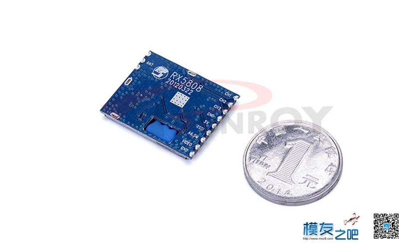 5.8G 8频道 音视频接收模块 RX5808 rx5808开源固件,rx5808 音频 作者:佰润创新 2518 