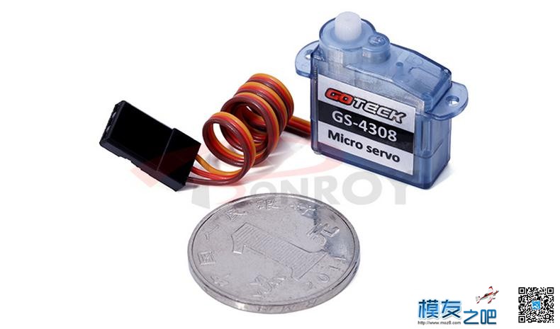 GOTECK 4308微型舵机 4.4g舵机 微型机室内机适用 微型机,舵机,舵机有什么用,sg90舵机,舵机怎么用 作者:佰润创新 8320 