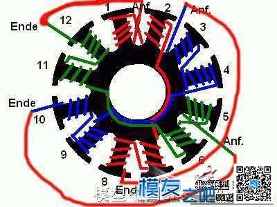 航模电机烧毁了，怎么重新绕定子的绕组？ 电机 作者:s3209305 4152 