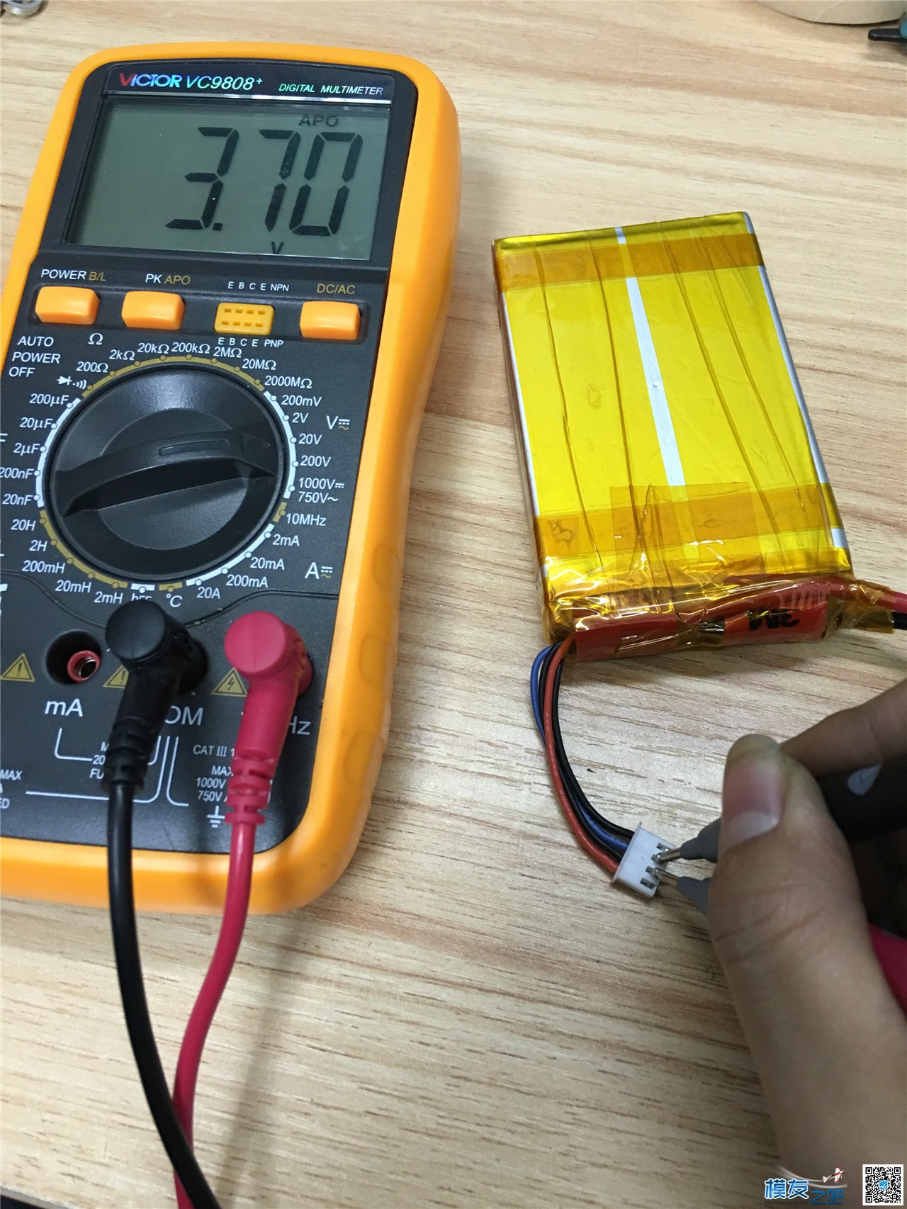 DIY  3S 3000MAH 20C 电池组 附测试图组 15A放电测试 电池,电机,DIY 作者:xiaowang2183 448 