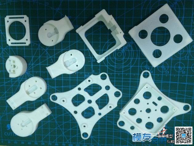 3D打印三轴无刷云台+视频 电池,云台,电机,遥控器,3D打印 作者:xindela 6365 