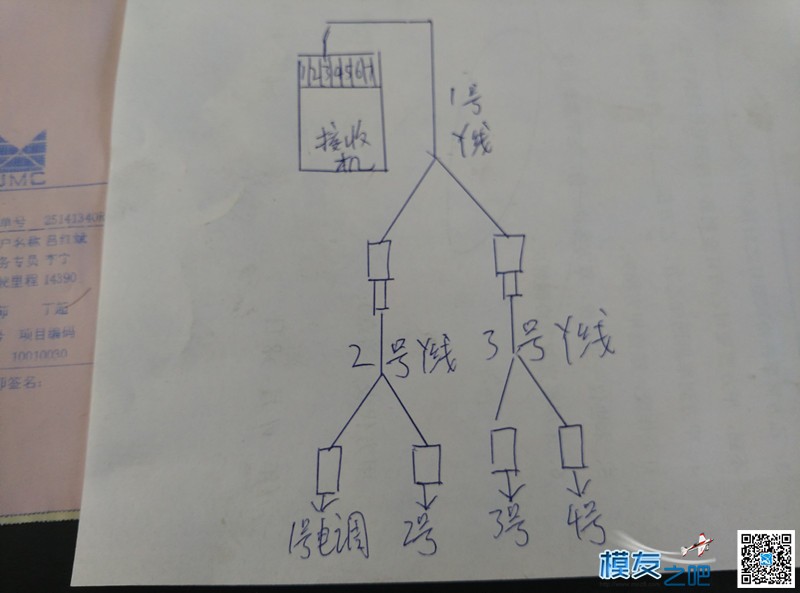 达亚550装机作业 固定翼,电池,舵机,云台,图传 作者:神经病 4593 
