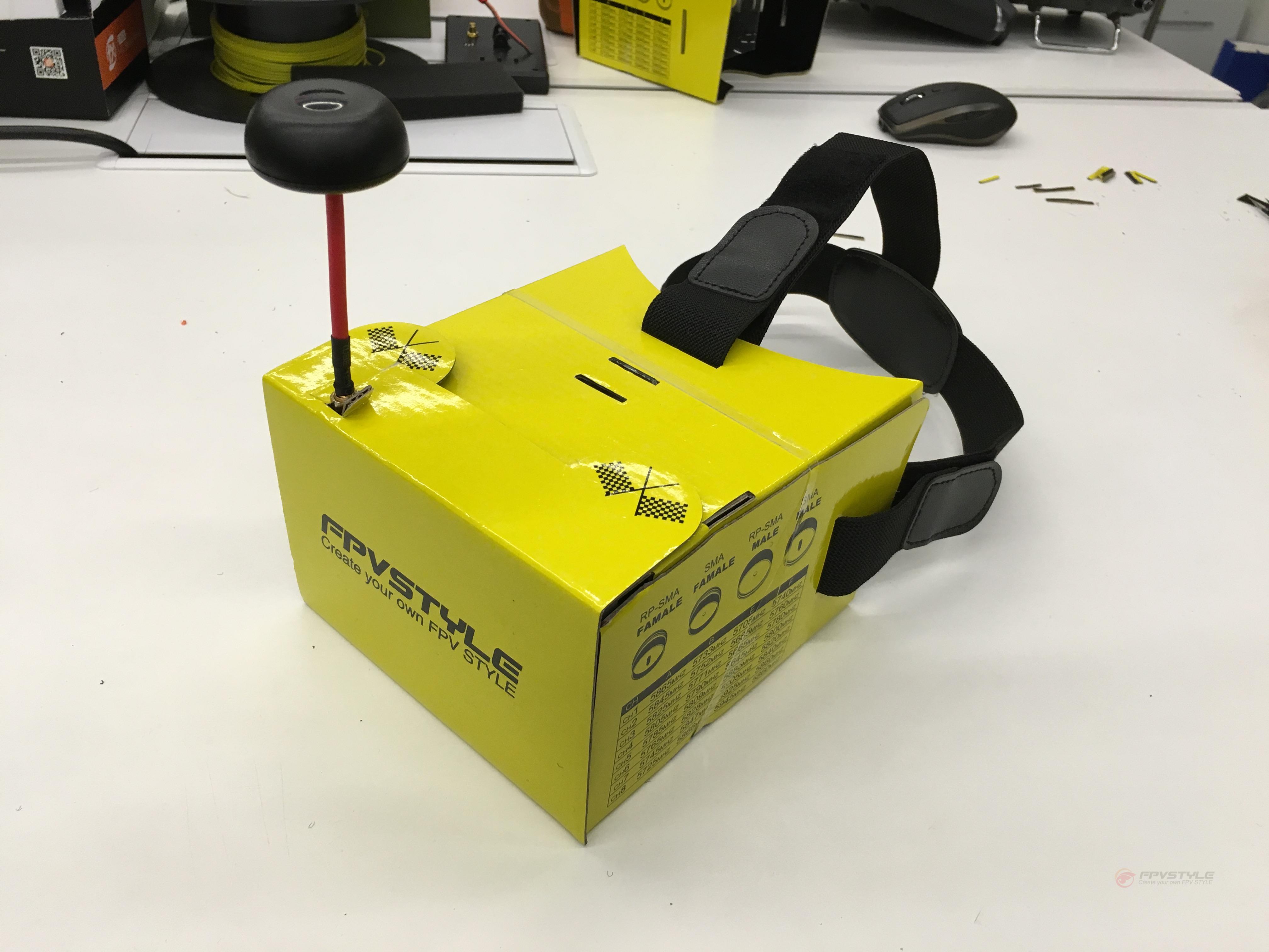 FPV Cardboard一秒钟显示器变视频眼镜的神器 眼镜,FPV,FPV眼镜,FPV Cardboard 作者:飞天狼 5793 