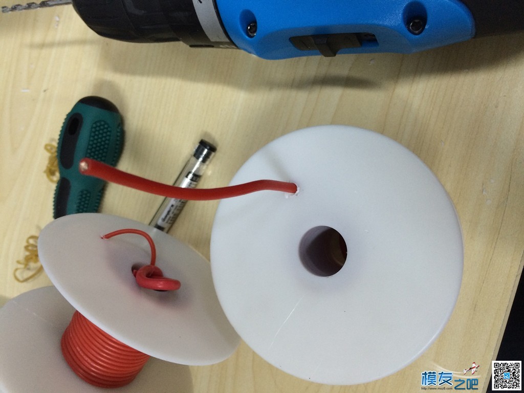 航模线缆收纳器  卷钱器制作DIY 线缆,制作 作者:XJDJ 3947 
