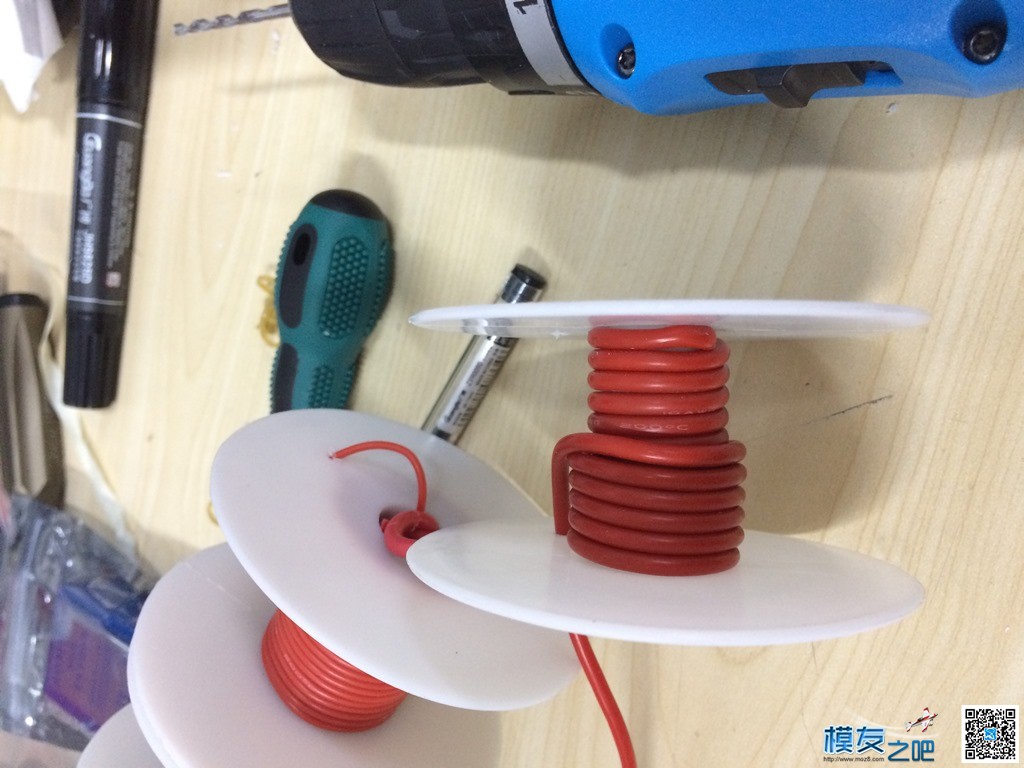 航模线缆收纳器  卷钱器制作DIY 线缆,制作 作者:XJDJ 7152 