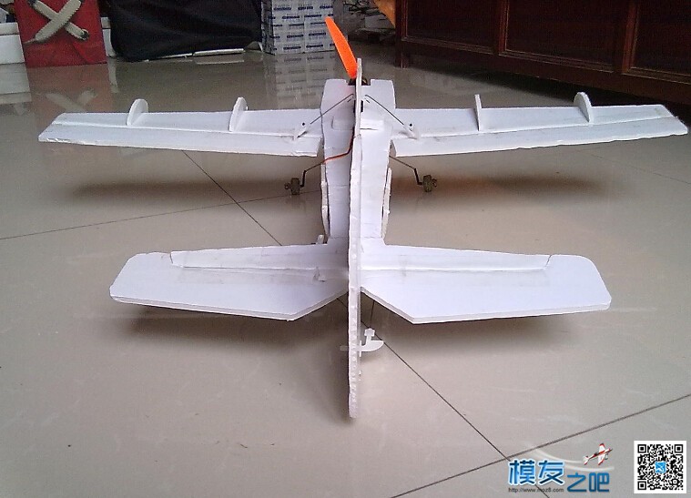 手工自制KT 3D机 电池,舵机,电机,图纸,银燕 作者:我模型 5339 