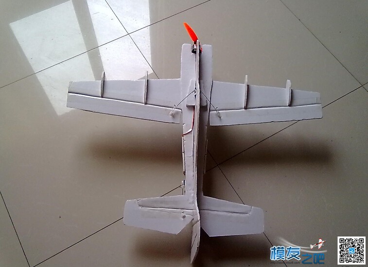 手工自制KT 3D机 电池,舵机,电机,图纸,银燕 作者:我模型 7434 