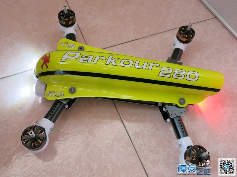 智航模型 跑酷 Parkour 280 装机 [ 老晋玩穿越机 ] 穿越机,图传,飞控,电调,电机 作者:老晋 4412 