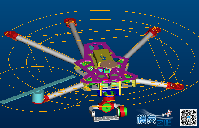【模友之吧】多旋翼飞行器机架原创设计大赛 无人机,穿越机,多旋翼,飞控,开源 作者:rcboy 5896 