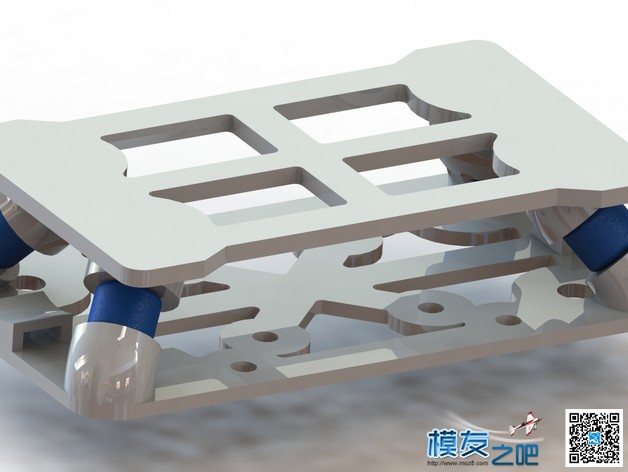 Pixhwak _ PX4 _ APM窄幅抗振板 3D打印文件 3D打印,免费,APM,3d跨度振幅100期 作者:871833622 9224 