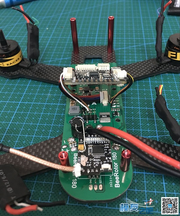 BeeRotor U180 快速装机及CleanFlight简单设置 飞控,电调,电机,FUTABA,接收机 作者:鬼王 462 