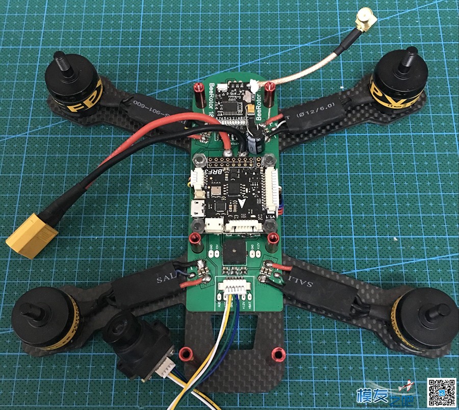 BeeRotor U180 快速装机及CleanFlight简单设置 飞控,电调,电机,FUTABA,接收机 作者:鬼王 8609 