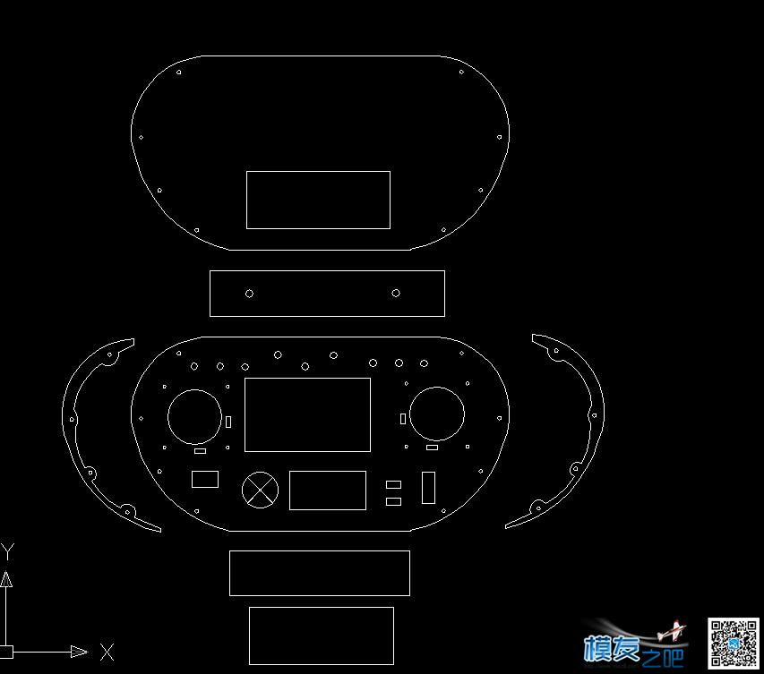 富斯9神控改PSP一体控 图传,富斯,DIY 作者:kgggdkp 8572 