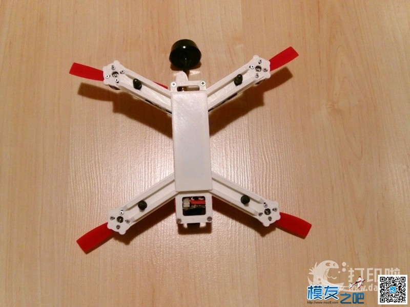 3D 打印四轴 无人机,穿越机,3D打印,四轴 作者:lg5xueyulong 3920 