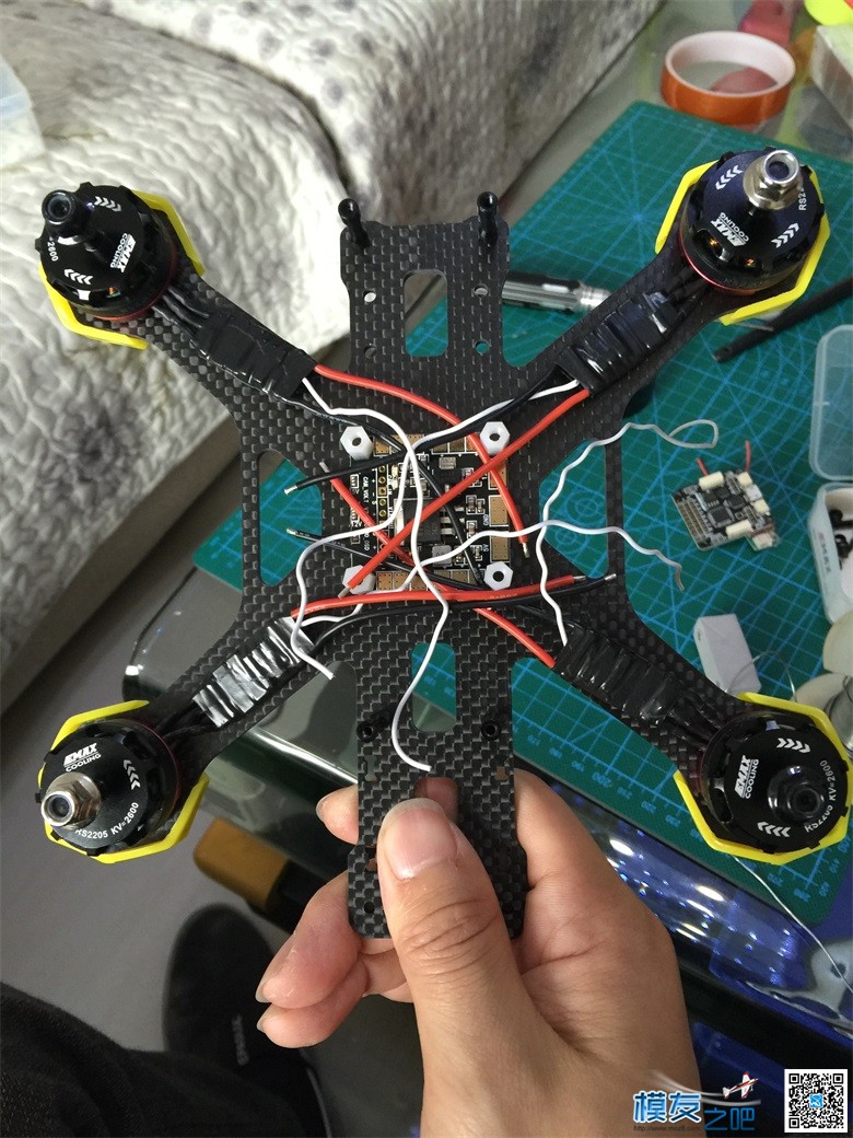 装机作业，STARPOWER SX180 +SP F3 穿越机,电池,图传,电调,电机 作者:RACEr 3186 