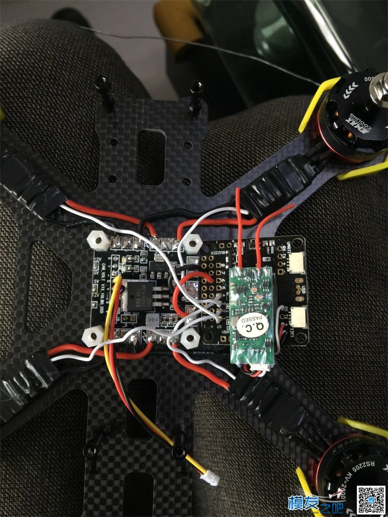 装机作业，STARPOWER SX180 +SP F3 穿越机,电池,图传,电调,电机 作者:RACEr 3039 