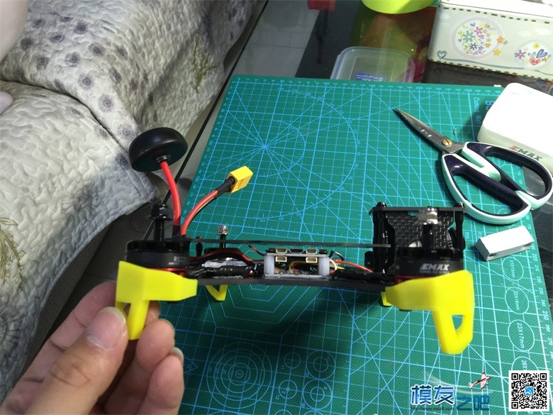 装机作业，STARPOWER SX180 +SP F3 穿越机,电池,图传,电调,电机 作者:RACEr 1420 