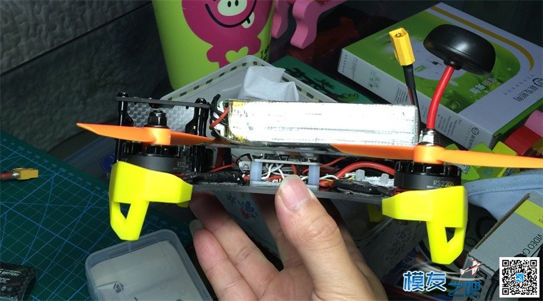 装机作业，STARPOWER SX180 +SP F3 穿越机,电池,图传,电调,电机 作者:RACEr 3308 