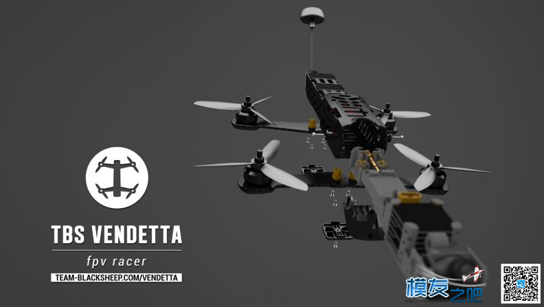 【FPV TBS】Team Blacksheep黑羊新款穿越机Vendetta精品视频 飞行器,美国,新款,机构 作者:永远的零 5174 