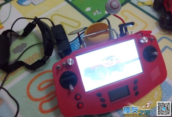 华叉叉D7E神控改GBA一体控 电池,天线,图传,开源,DIY 作者:eachone 4154 