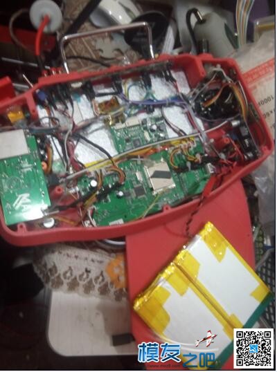 华叉叉D7E神控改GBA一体控 电池,天线,图传,开源,DIY 作者:eachone 7400 