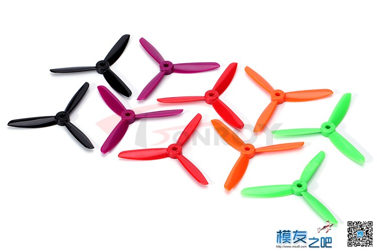 DYS X40453 三叶正反桨 穿越机动平衡桨 耐炸高性能批发 穿越机,多轴 作者:佰润创新 4592 