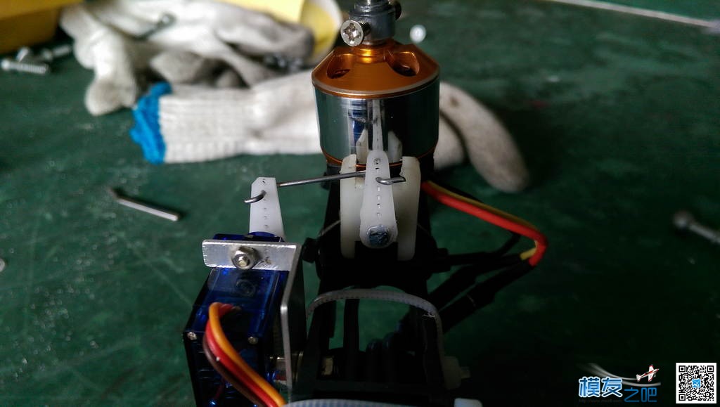 Q380四轴改三轴（Y3）简单装机说明并附试飞视频  作者:青峰 1233 