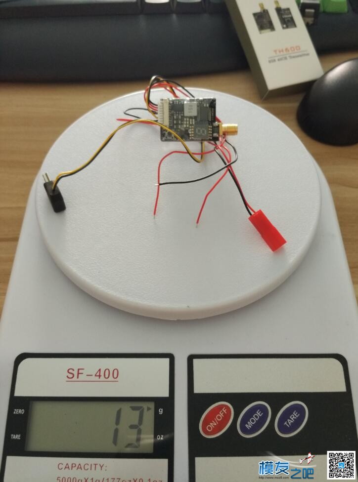 AVTx Mini发射机TH600地面拉距测试 发射机 作者:AIbluecapf 1557 