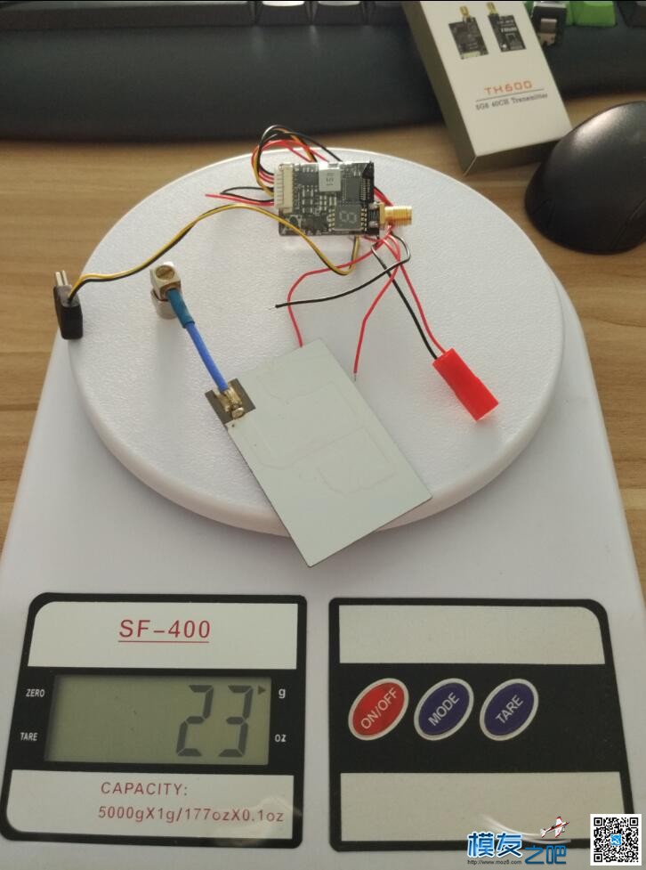AVTx Mini发射机TH600地面拉距测试 发射机 作者:AIbluecapf 6533 