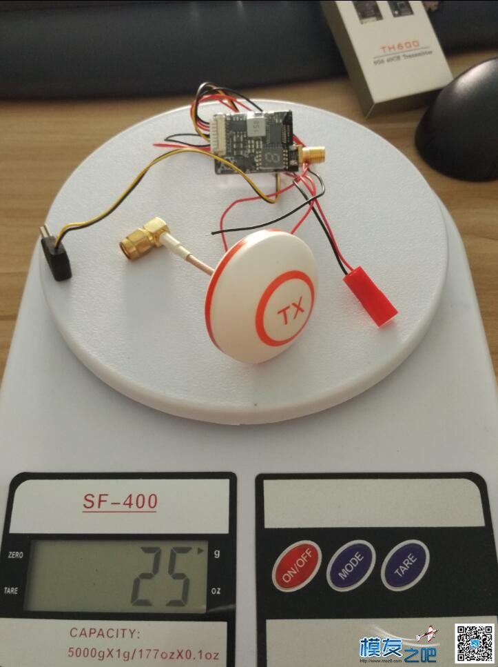 AVTx Mini发射机TH600地面拉距测试 发射机 作者:AIbluecapf 2464 