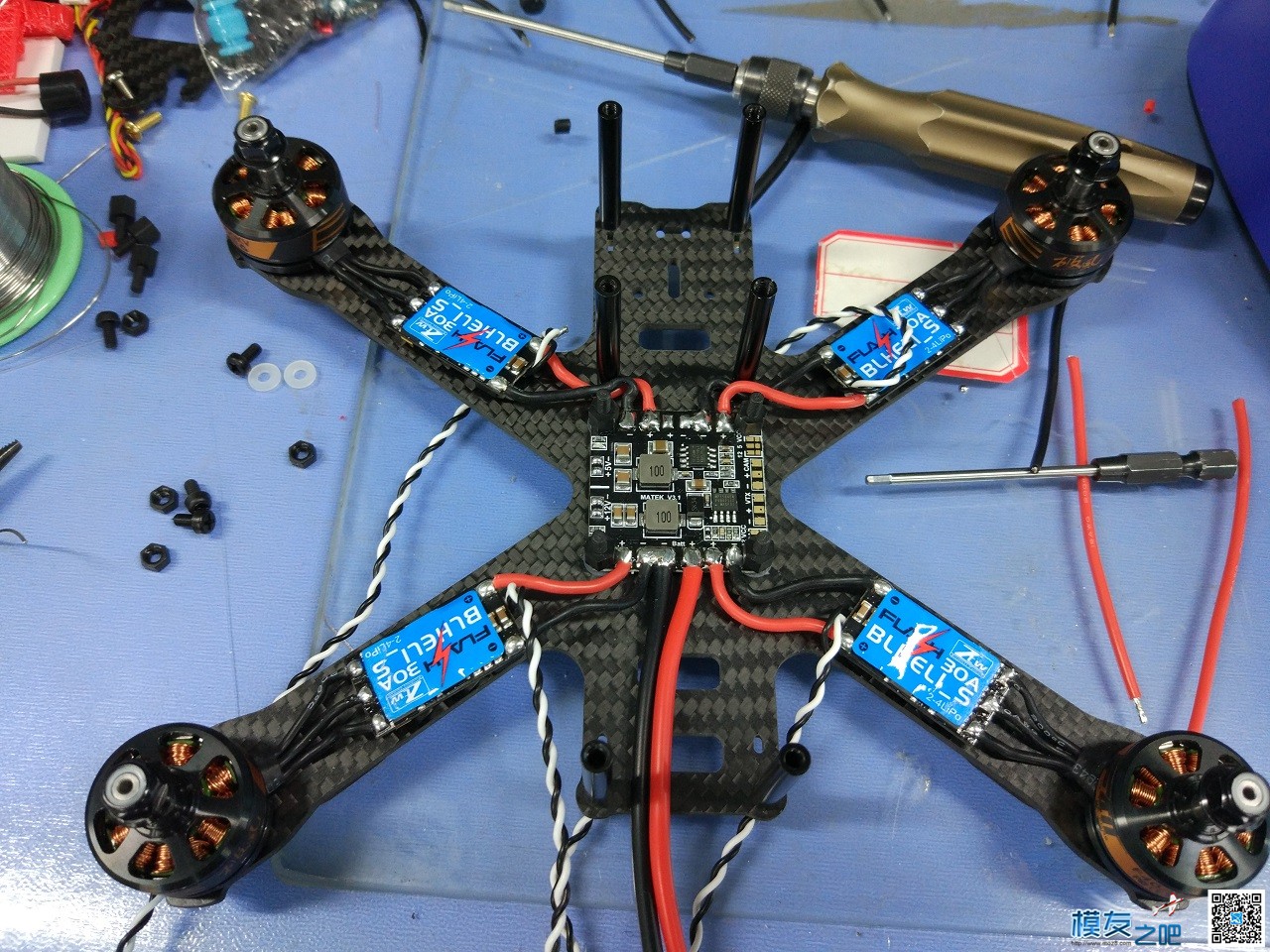 破风F40 2500kv测试数据以及ztw bls装机贴 图传,飞控,电调,电机,FPV 作者:ljlzonda 7332 