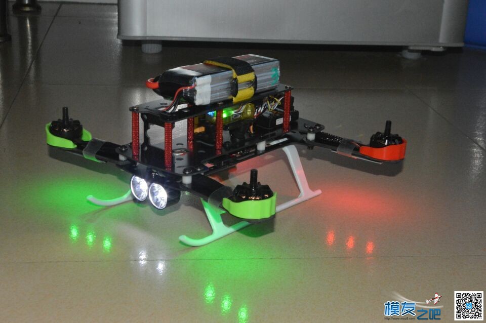 破风F40 2500kv测试数据以及ztw bls装机贴 图传,飞控,电调,电机,FPV 作者:fxy_structure 3580 