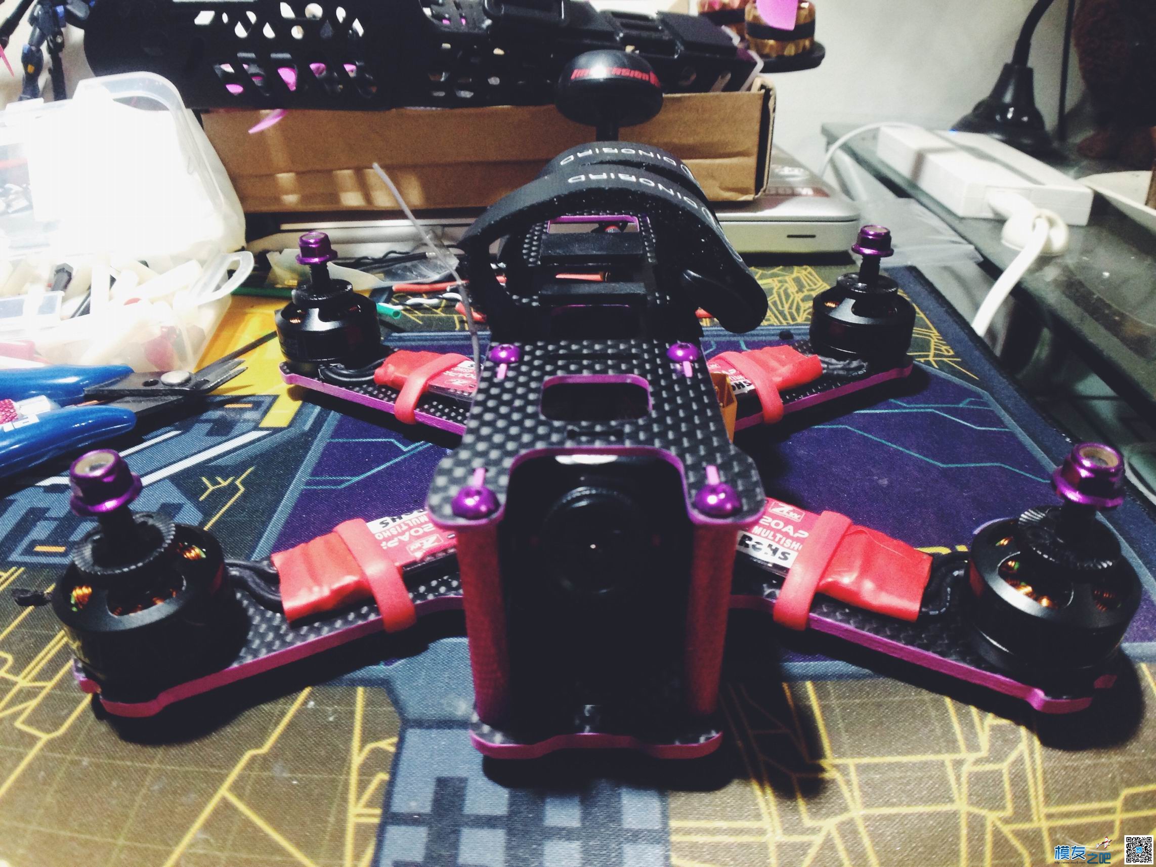 中特威Spider PRO Premium 20A OPTO 2-6S电调 骚机180小钢炮装机图赏 小钢炮 作者:hou204601 5274 