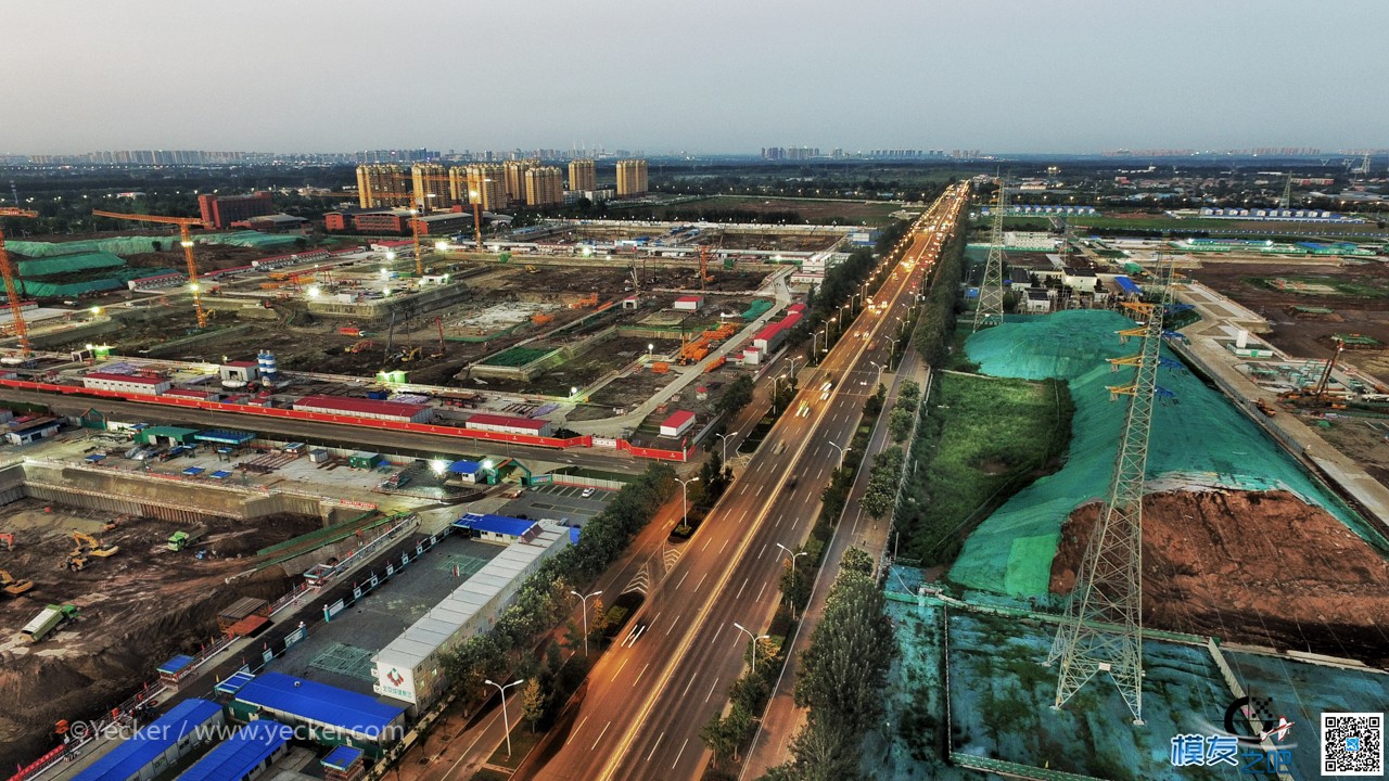航拍照片 建设中的北京市副中心——郝家府 北京市,照片,中心 作者:yecker 8237 