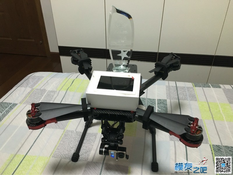 机架设计比赛奖杯到了 机架 作者:南京-涛 585 