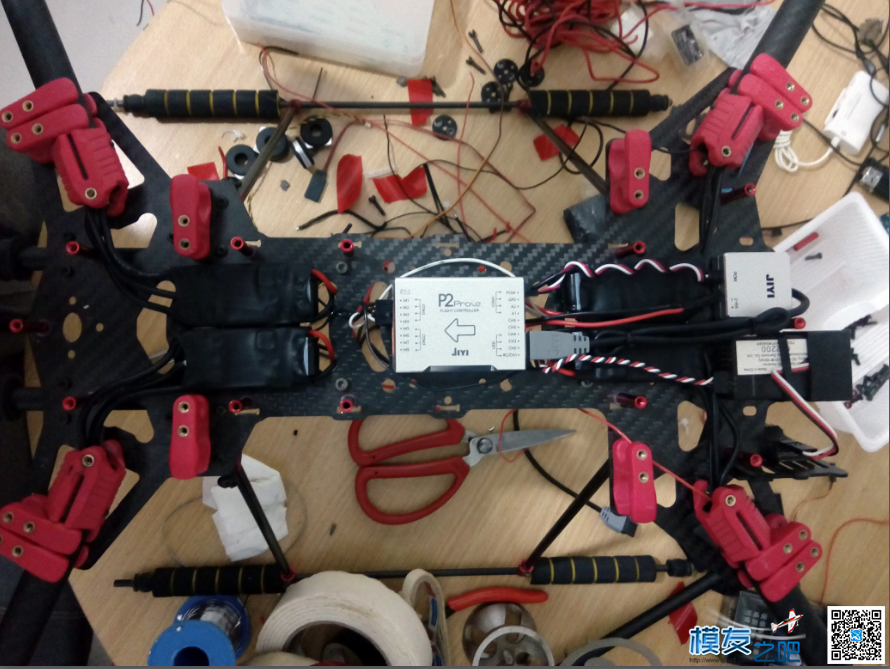 极翼 JIYI P2 PRO V2 装机 云台,图传,飞控,电调,电机 作者:突突 222 