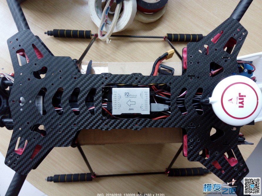 极翼 JIYI P2 PRO V2 装机 云台,图传,飞控,电调,电机 作者:突突 3734 