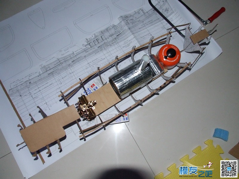 蒸汽拖轮制作。。五年后的继续。。20楼更新 船模,图纸,拖轮船员要求 作者:俞辰 6312 