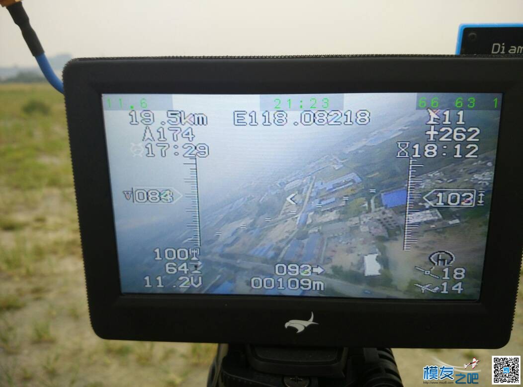 追逐者chaserC-1,大Z84fpv爽飞 图传,飞控,电调,飞翼,OSD 作者:sdcam 9381 