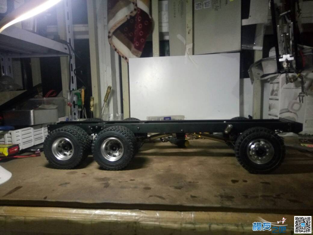 奔驰6x6泥头自卸车制作过程 持续更新中.......  作者:模无止境 4779 
