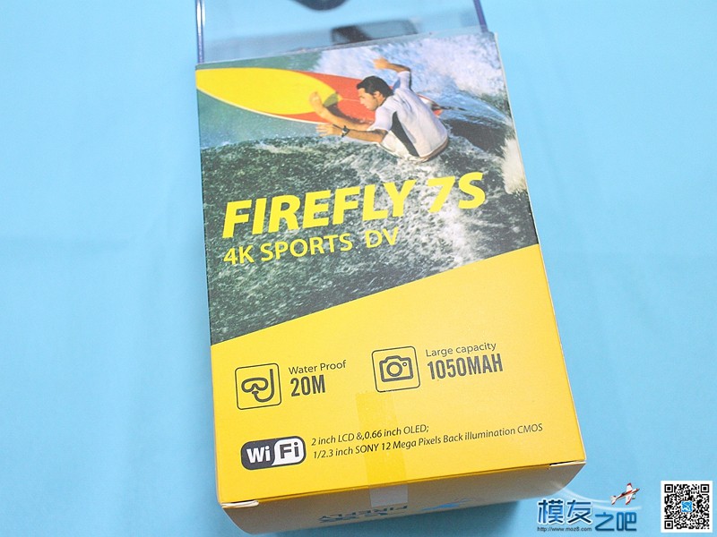 鹰眼FireFly 飞萤7s 小测之 开箱 电池,云台,航拍 作者:飞将军 1219 