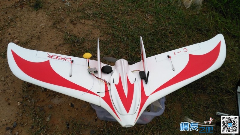 我心飞翔 c1飞翼 电池,舵机,图传,飞控,FPV 作者:yxygl 8854 